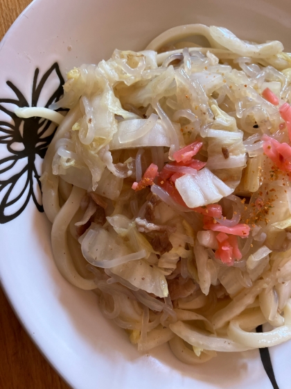 すき焼き風なうどん
