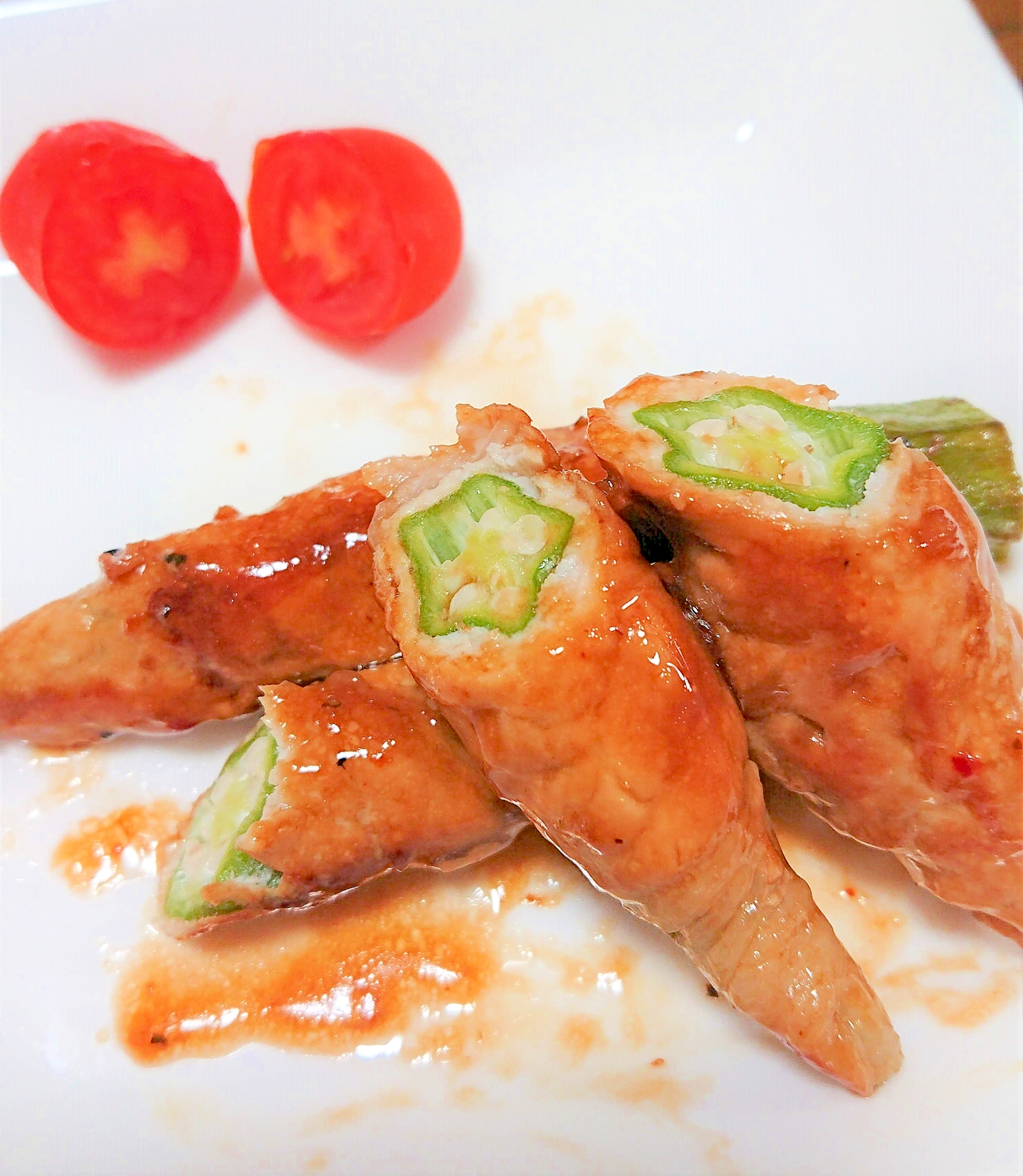 さっぱりポン酢味!オクラの豚薄切り肉巻き