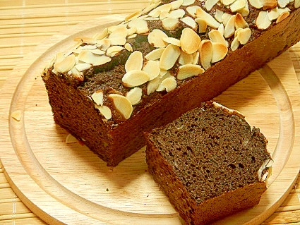 ノンバター＆オイル・米粉チョコバナナパウンドケーキ