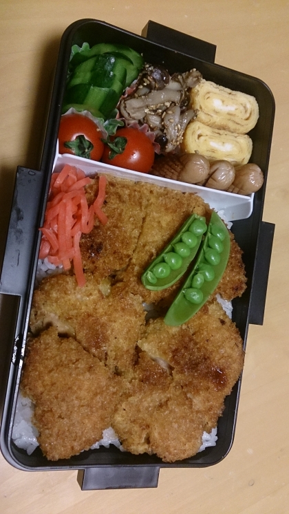 子供の受験のお弁当に作りました(*^^*)
子供も美味しかったと言っていました!!
ごちそうさまでした♪