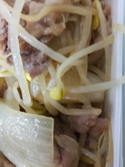 簡単肉野菜炒め