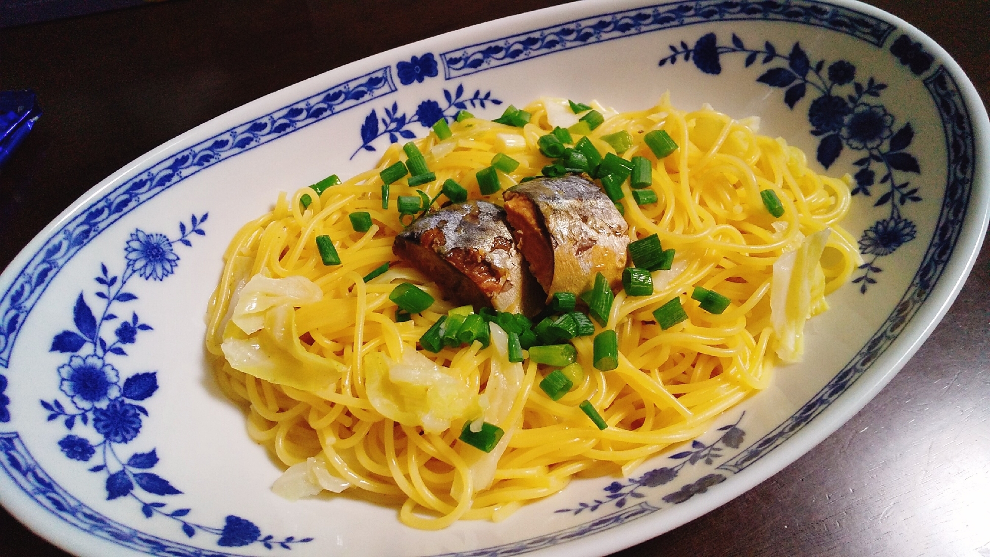 缶詰で簡単に!ワンパン和パスタ