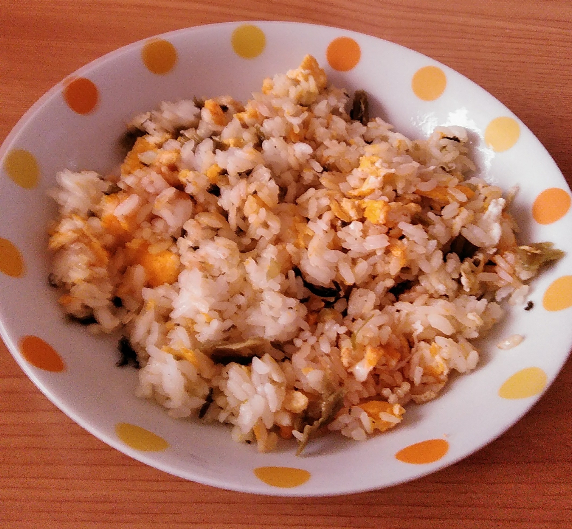 高菜と卵の焼き飯