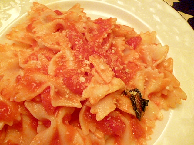 イタリアントマトが手に入ったら 簡単本格ポモドーロ レシピ 作り方 By ｆａｉｒｙ ｔａｌｅ 楽天レシピ