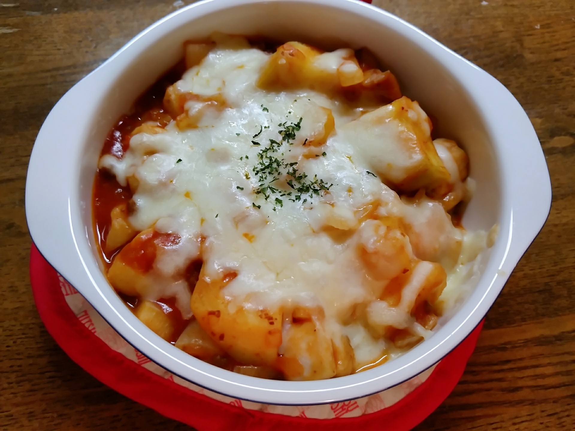 レトルトで簡単薩摩芋のミートソースグラタン レシピ 作り方 By のん786 楽天レシピ レトルトで簡単薩摩芋のミートソースグラタン レシピ 作り方 By のん786 楽天レシピ