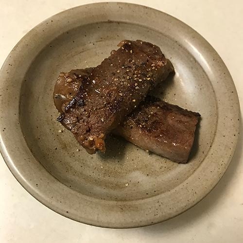 バター醤油ステーキ