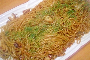 野菜なしで！　「シーフード焼きそば」　　　♪♪