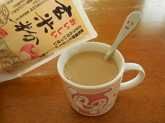 香る。玄米カフェオレ