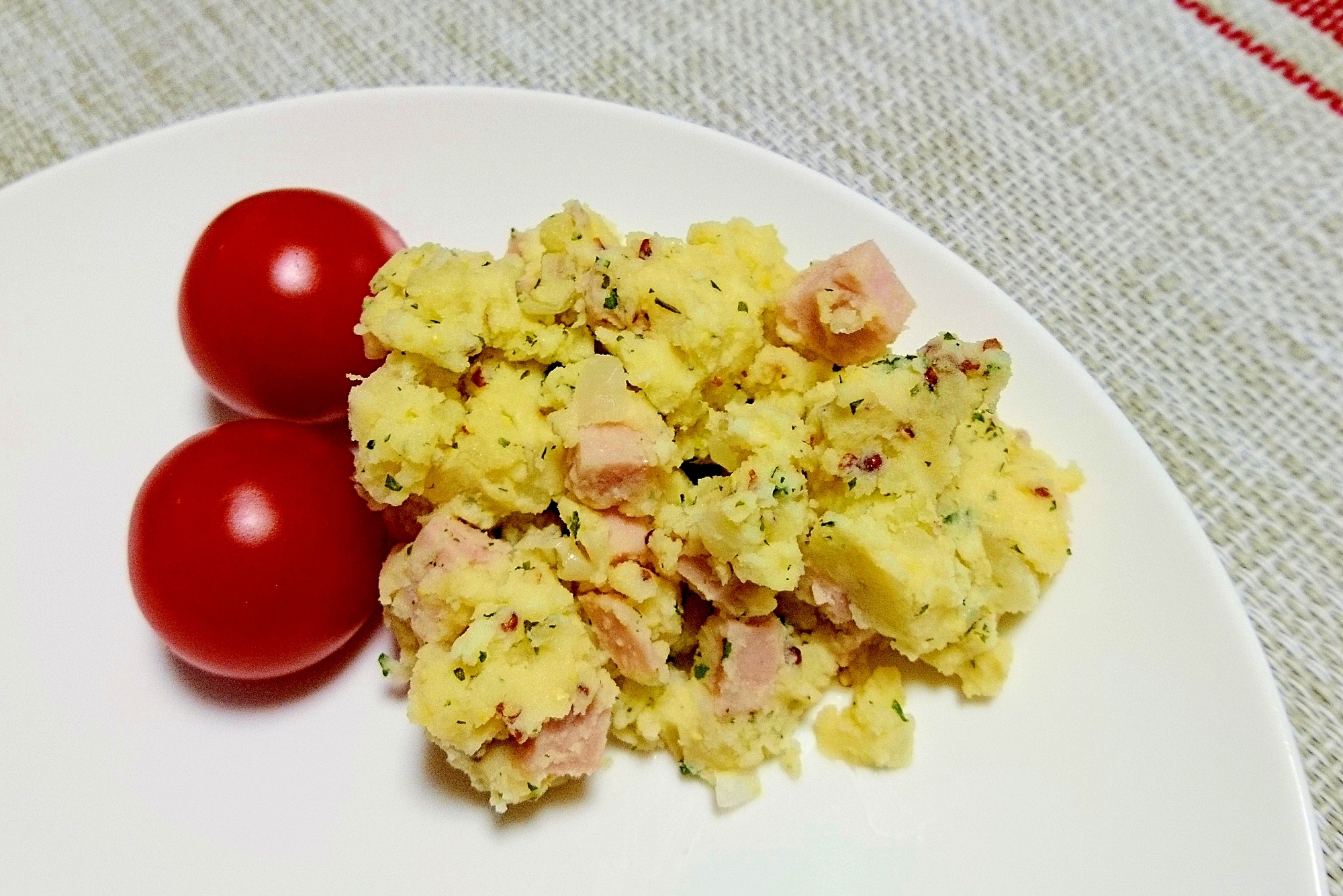 キタアカリで☆マスタード風味のポテトサラダ