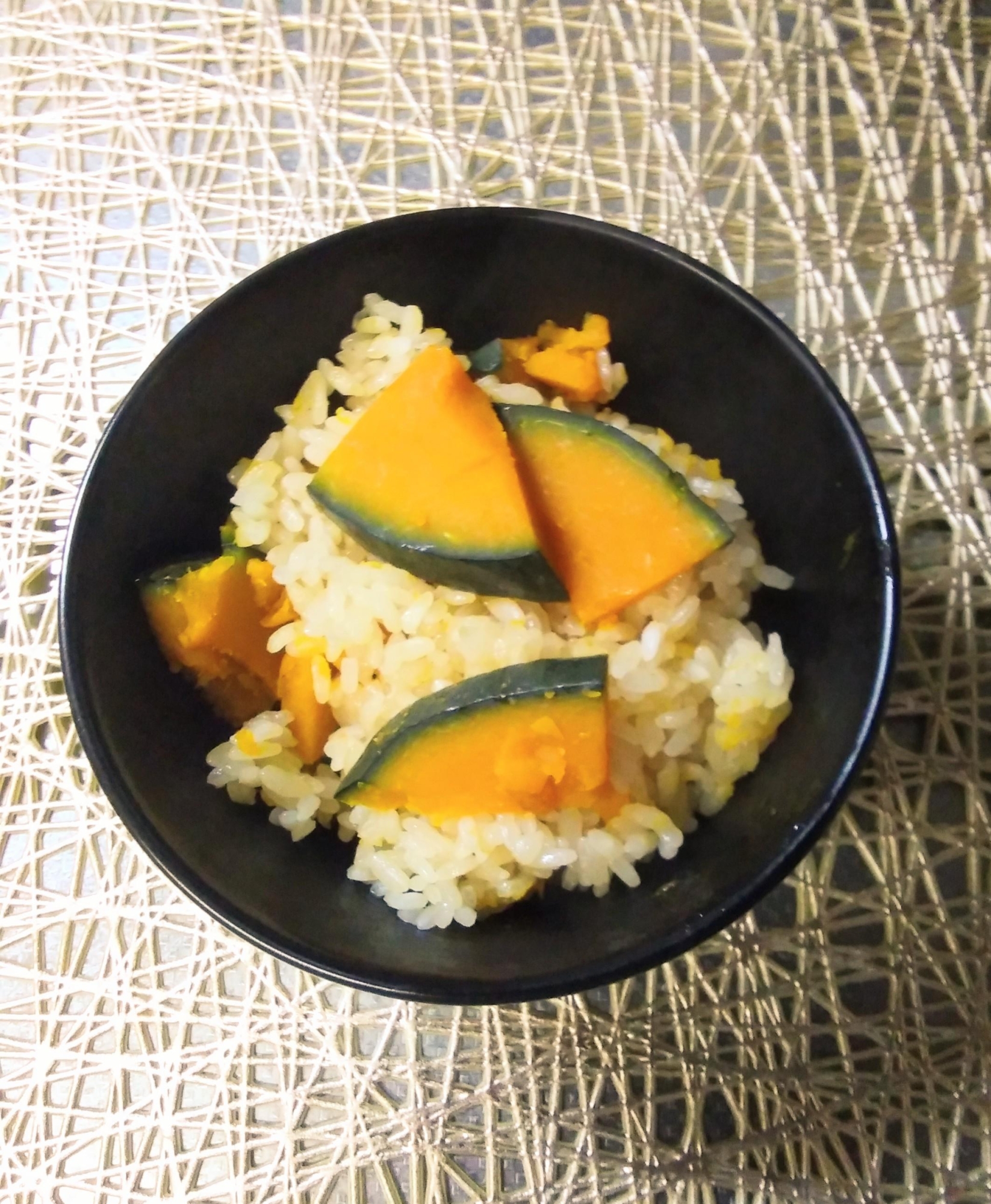 かぼちゃのおこわ