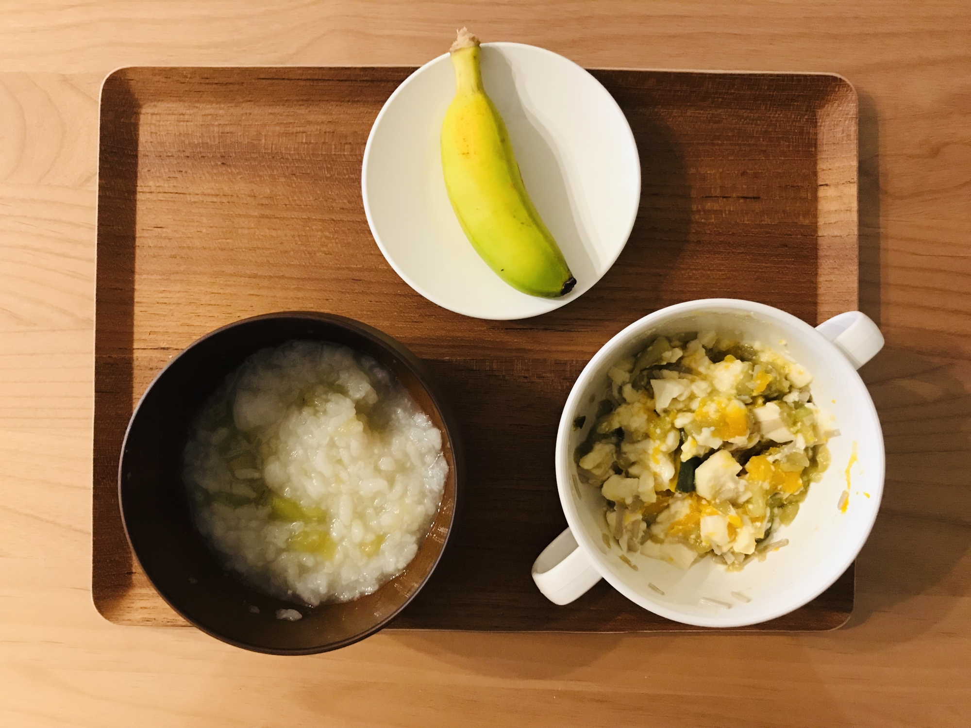 離乳食 ほっこり作り置きで、朝ごはん。