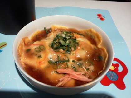 天津飯は安くて旨くては早くて大好きです！いつもの作り方より簡単で美味しかったです(^^)v