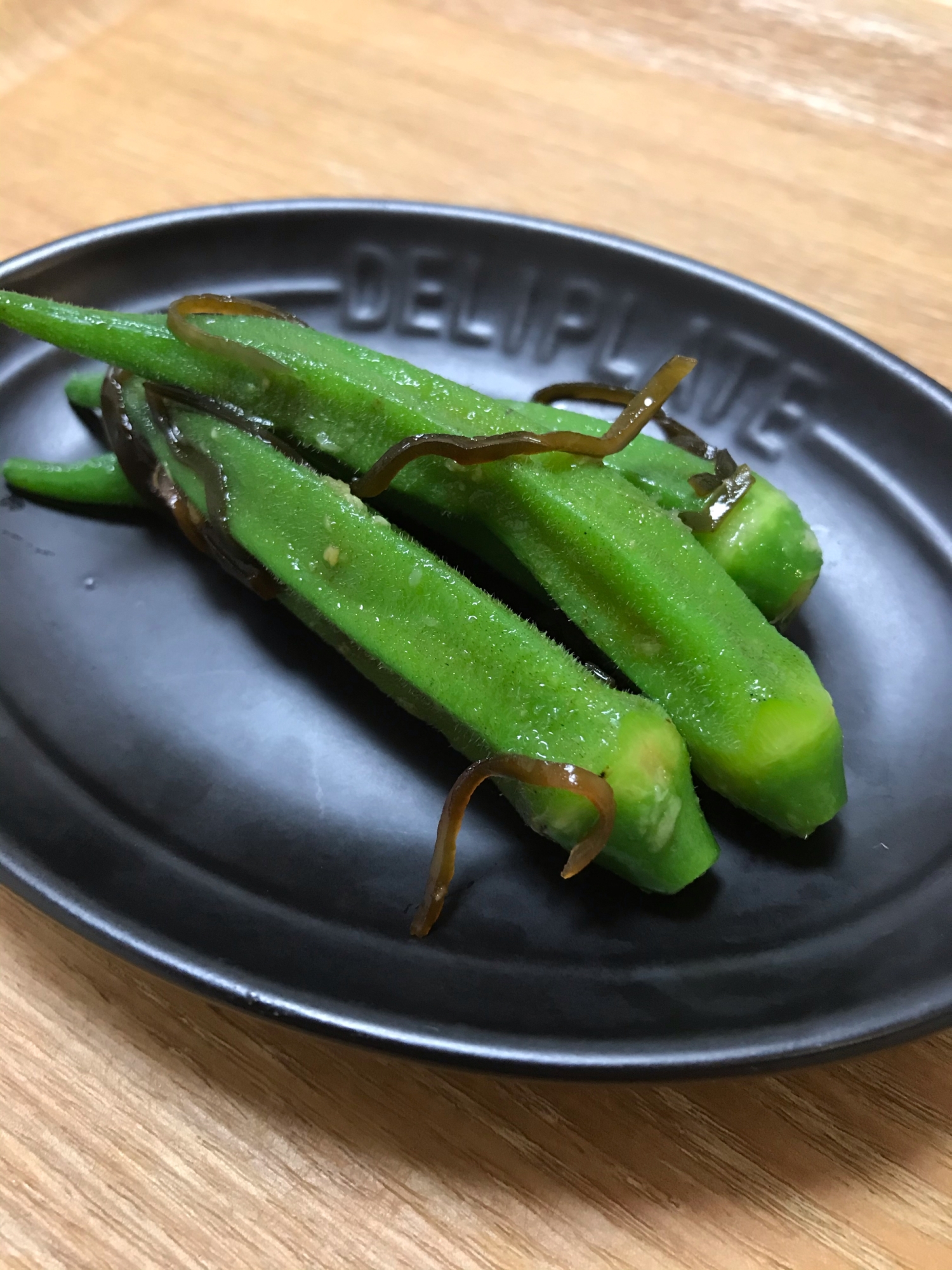 簡単♪オクラの塩昆布漬け