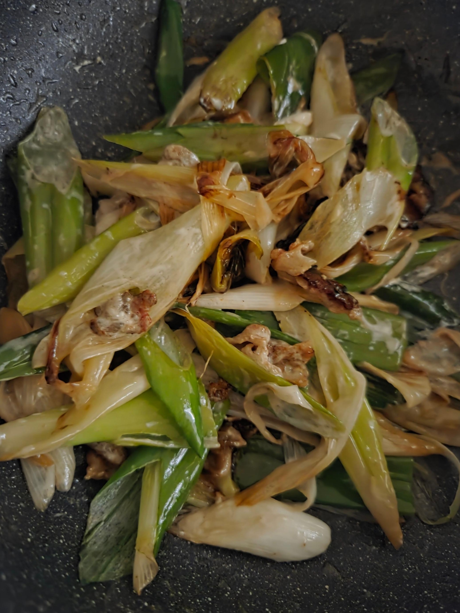 ☆彡　ねぎ豚マヨ炒め