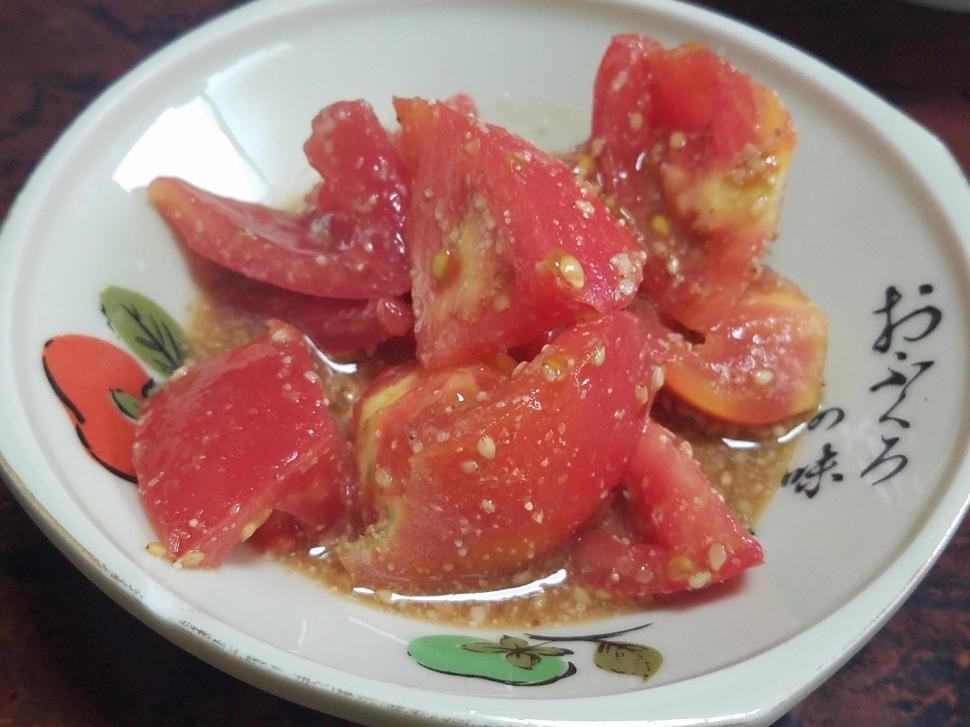 トマトの中華風ナムル