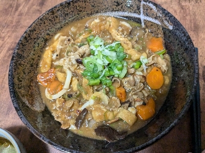 最近暑いですが、カレーうどんは美味しいですね。レシピありがとうございます！