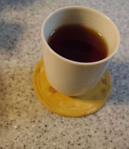 風邪の時に☆生姜と蜂蜜入りの麦茶