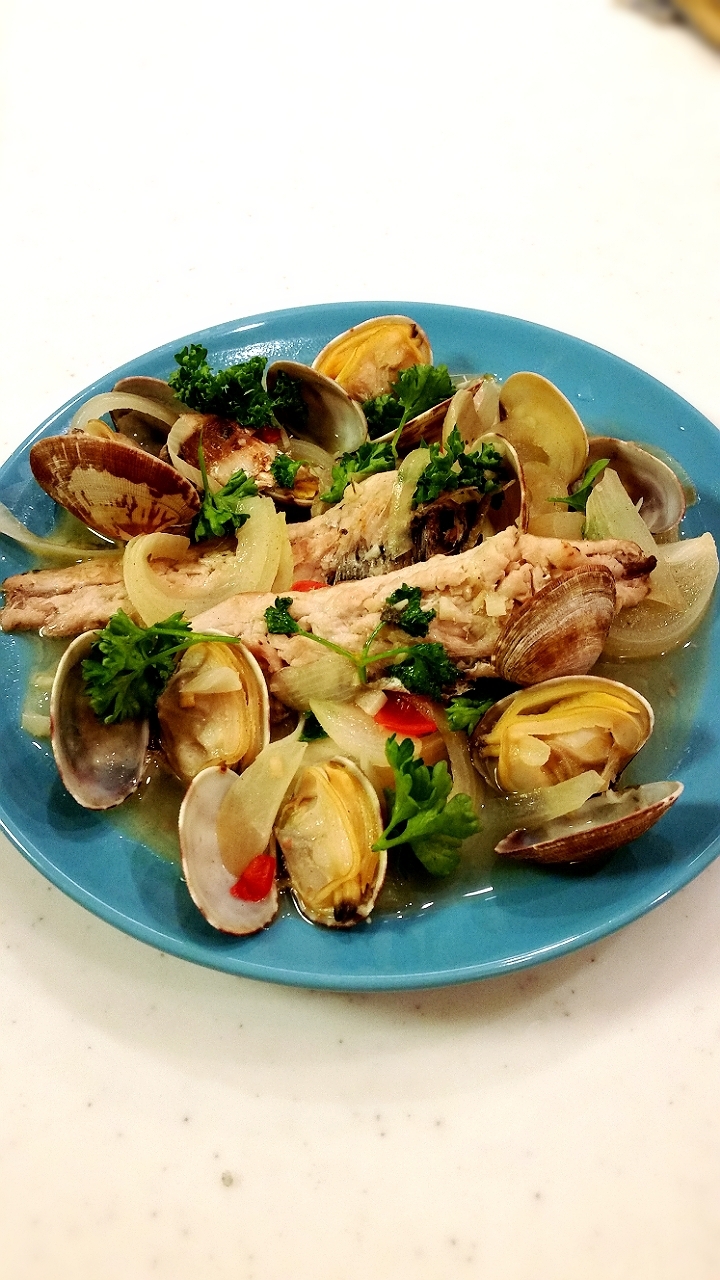 簡単!真いわしのアクアパッツァ