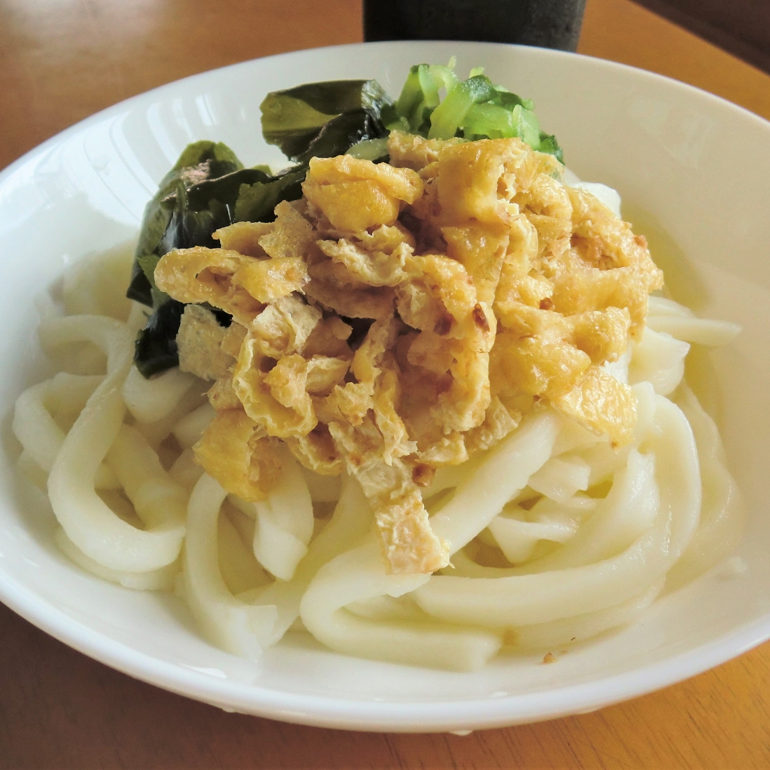 こどものお弁当★おかかお揚げ冷やしきつねうどん