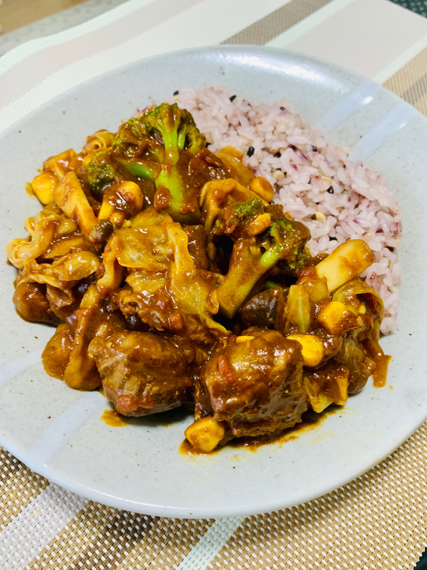 煮込まず炒める☆ごろごろ野菜カレー