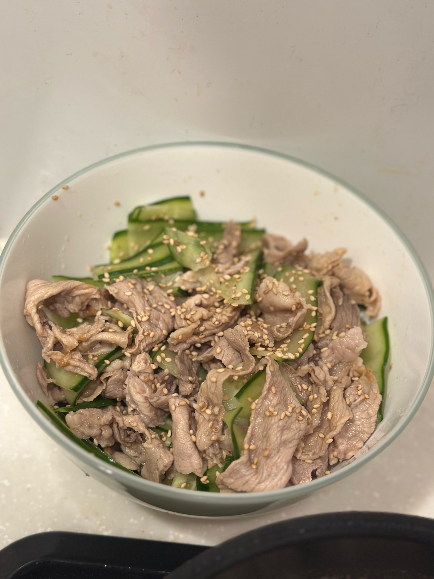 あっさり♡きゅうりと豚のしゃぶしゃぶ