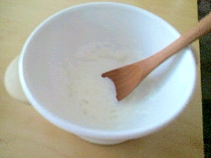 離乳食初期 ミルクがゆ レシピ 作り方 By Tocafe 楽天レシピ