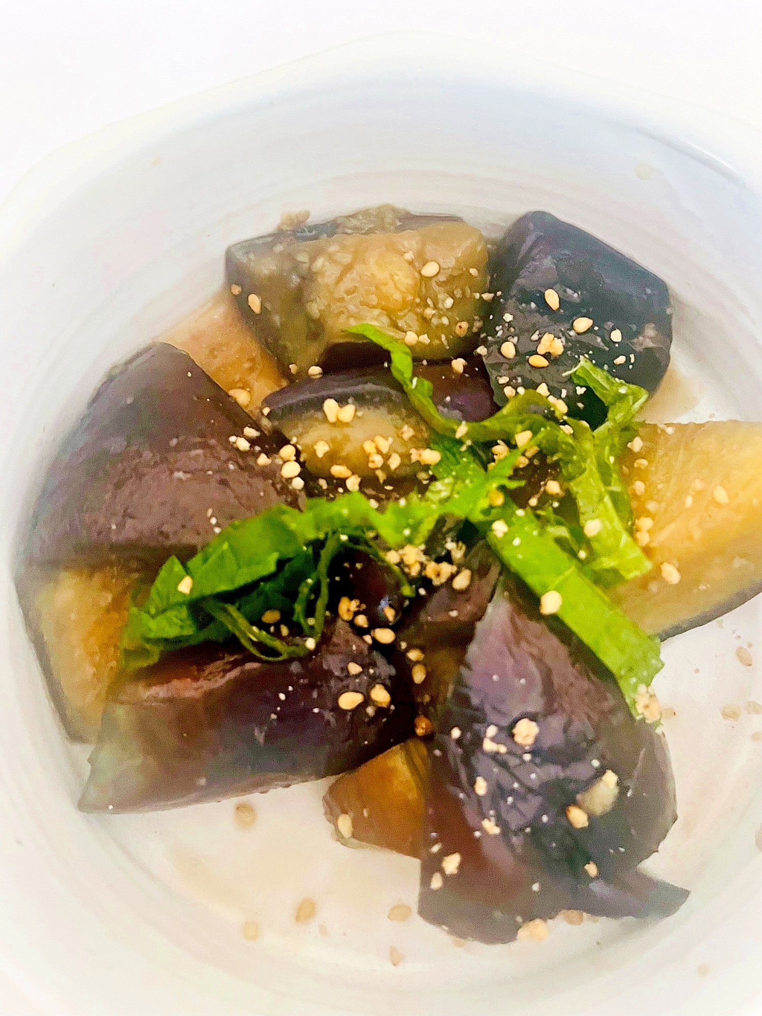 茄子の大葉とごま