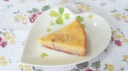 ホットケーキミックス+炊飯器ふわふわバナナケーキ