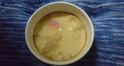 ジョンとポークちゃん✨茶碗蒸しレンジで上手く作れました✨美味しかったです✨リピにポチ✨✨ありがとうございますo(^-^o)(o^-^)o