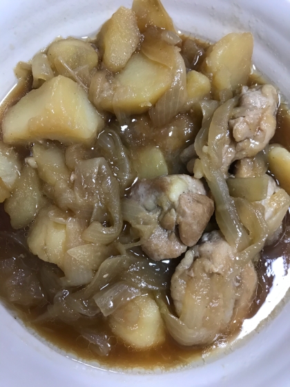 鶏肉の肉じゃが