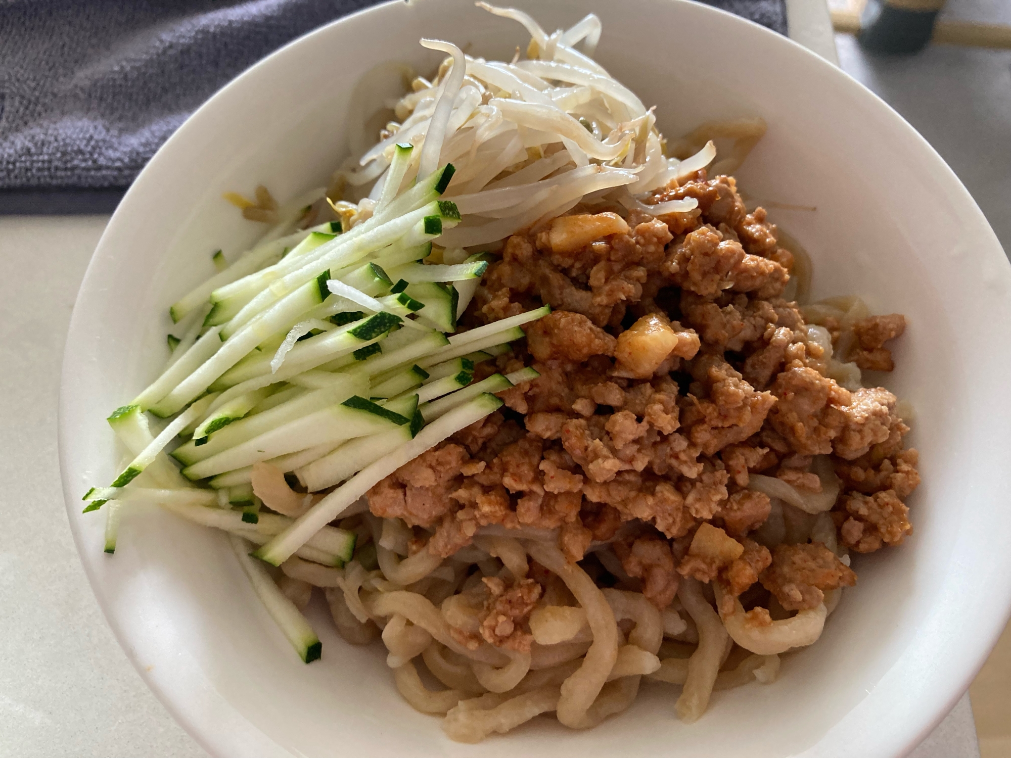 ジャージャー麺風！簡単冷やし麺