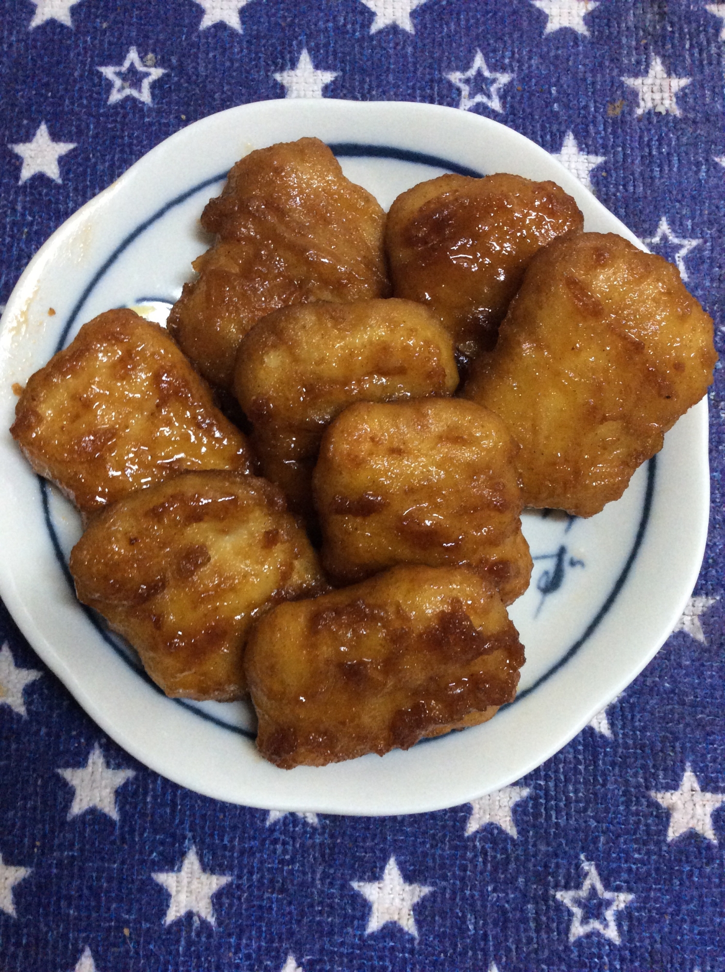 チキンナゲットで♪てりやき