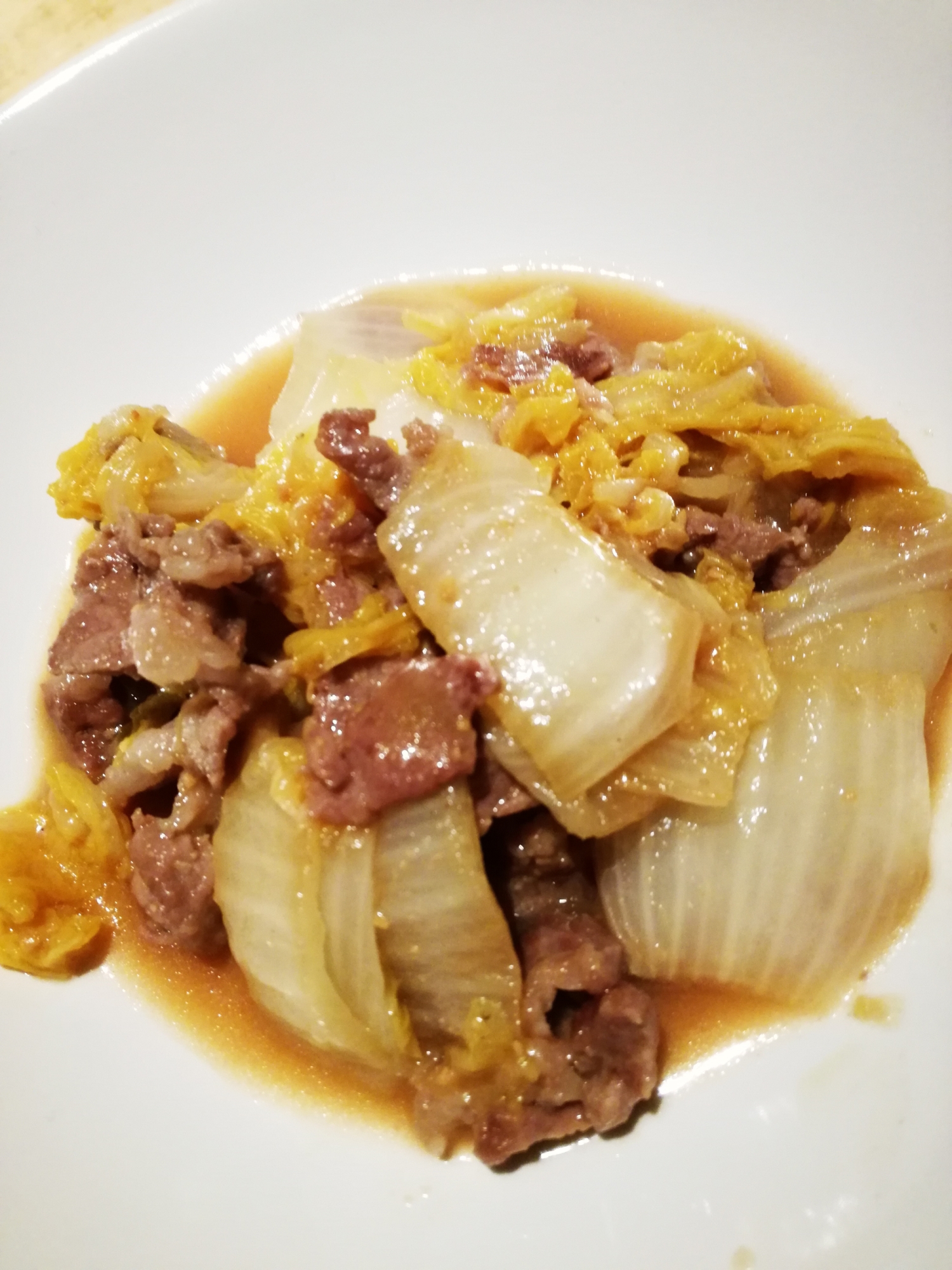 豚肉と白菜の甘辛味噌炒め レシピ 作り方 By Petitpoussin 楽天レシピ