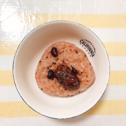 プルーン小豆入りお粥♬