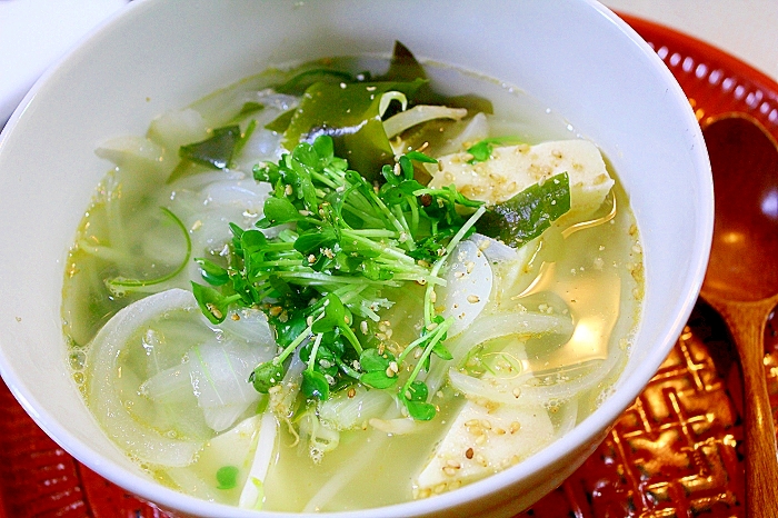 高野豆腐の塩スープ＊ダイエット