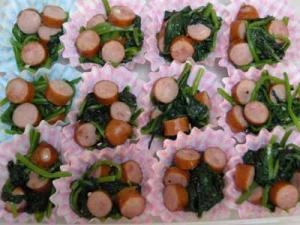 お弁当用冷食 ほうれん草とウィンナーのバター炒め レシピ 作り方 By はち 楽天レシピ お弁当用冷食 ほうれん草とウィンナーのバター炒め レシピ 作り方 By はち 楽天レシピ