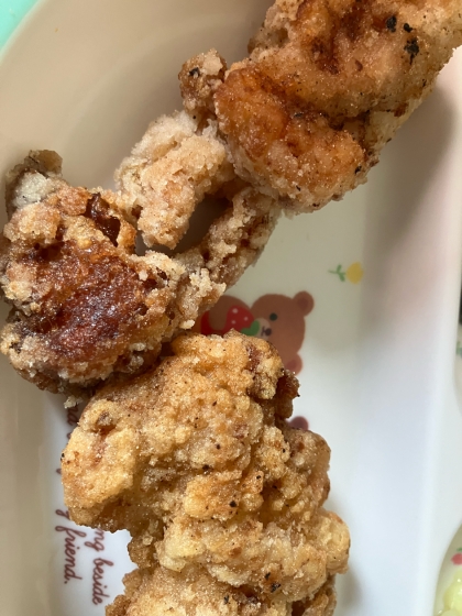 マヨネーズで唐揚げ