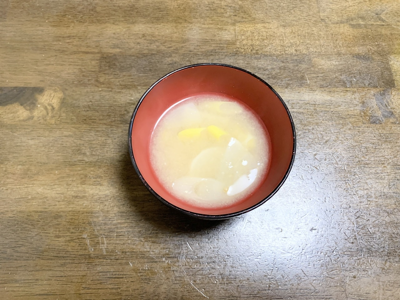 味噌汁レシピ　大根と長ねぎの味噌汁