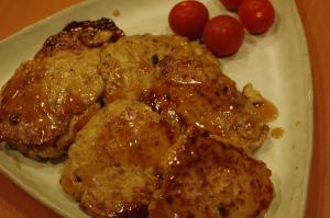 豆腐&おからdeふんわりさんまのテリヤキバーグ