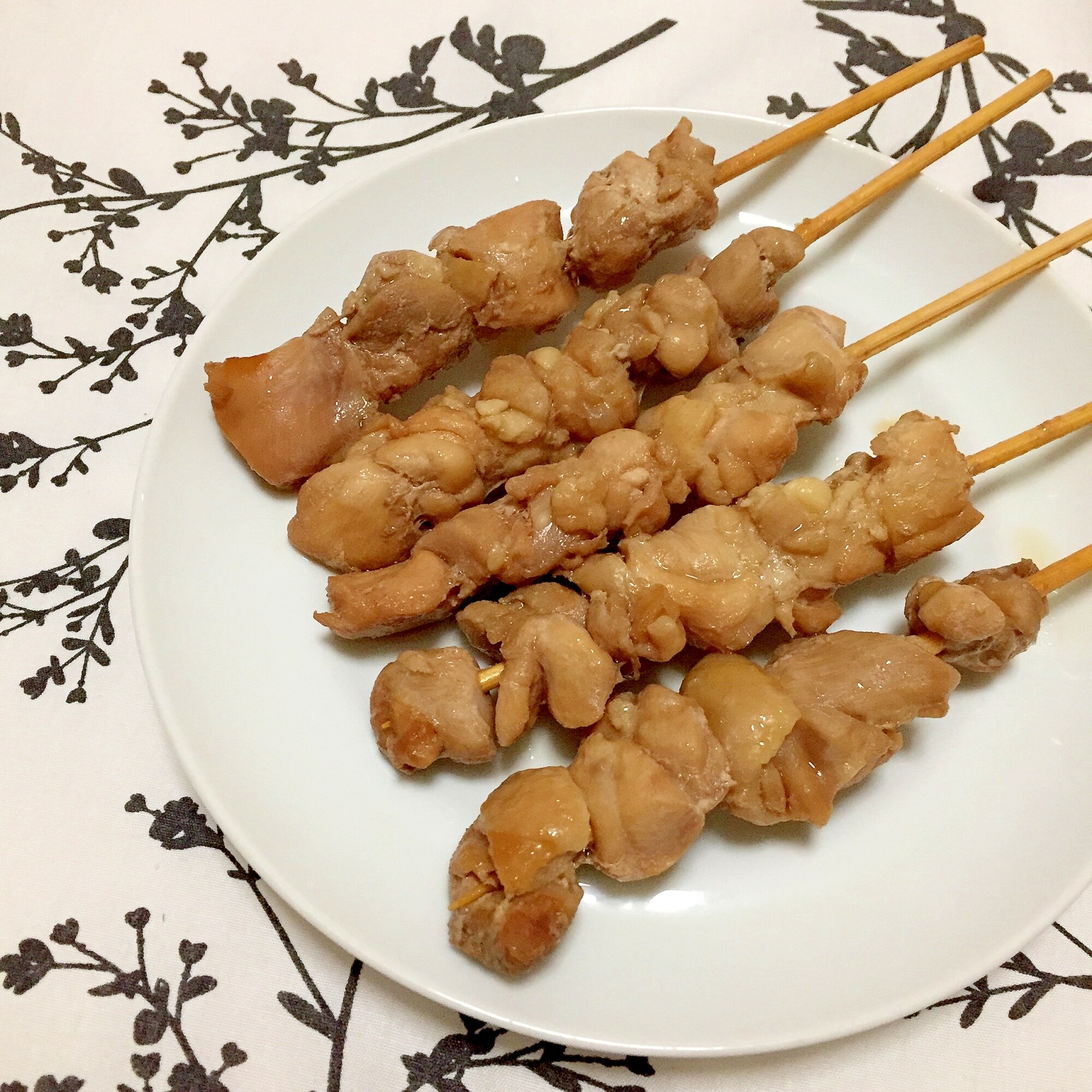 焼かない 串刺し鶏肉 ♪ レシピ・作り方 by まかろん - 楽天レシピ
