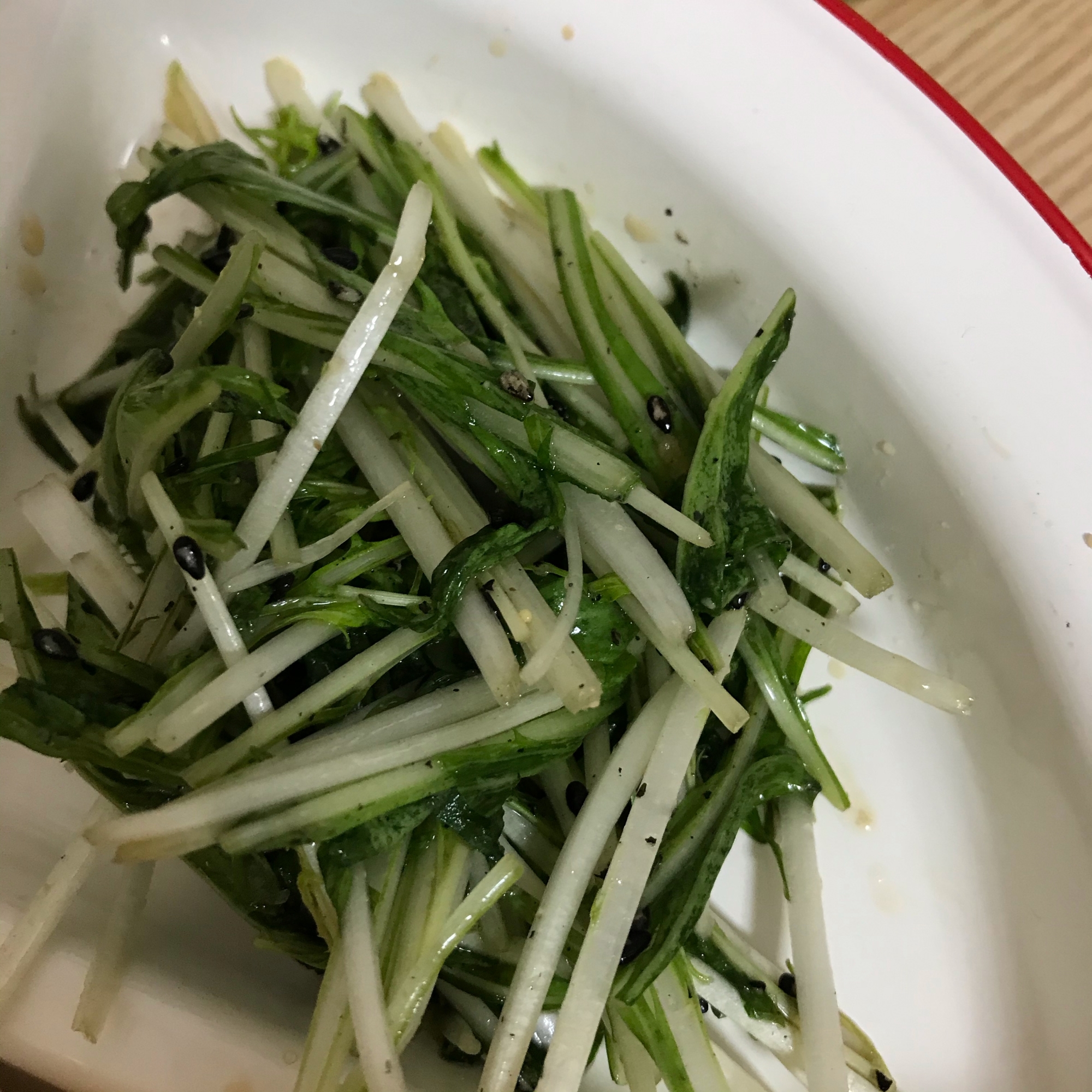 ナムル風！水菜サラダ
