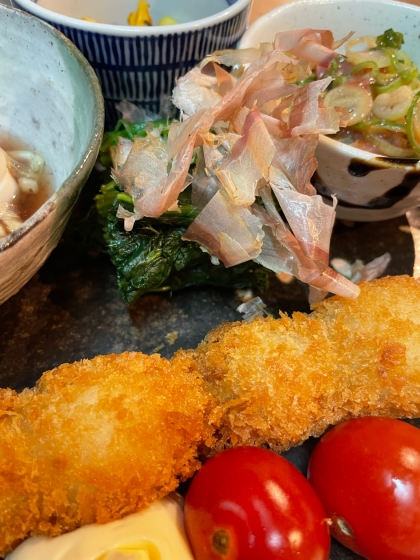 白だし×塩麹 or 醤油麹のほうれん草おひたし