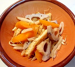 経済的なおかず うすあげの野菜炒め レシピ 作り方 By Dekotan1 楽天レシピ