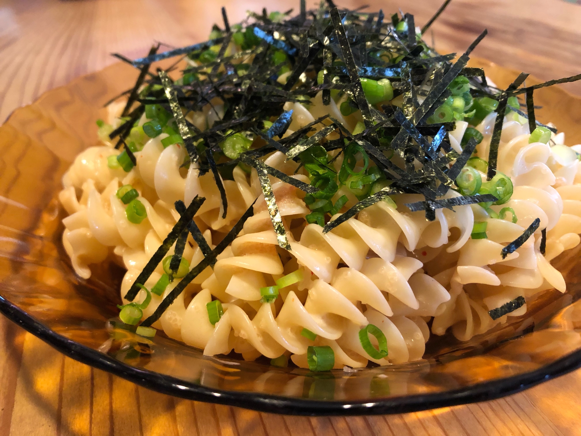 カーボフで糖質オフ明太子パスタ