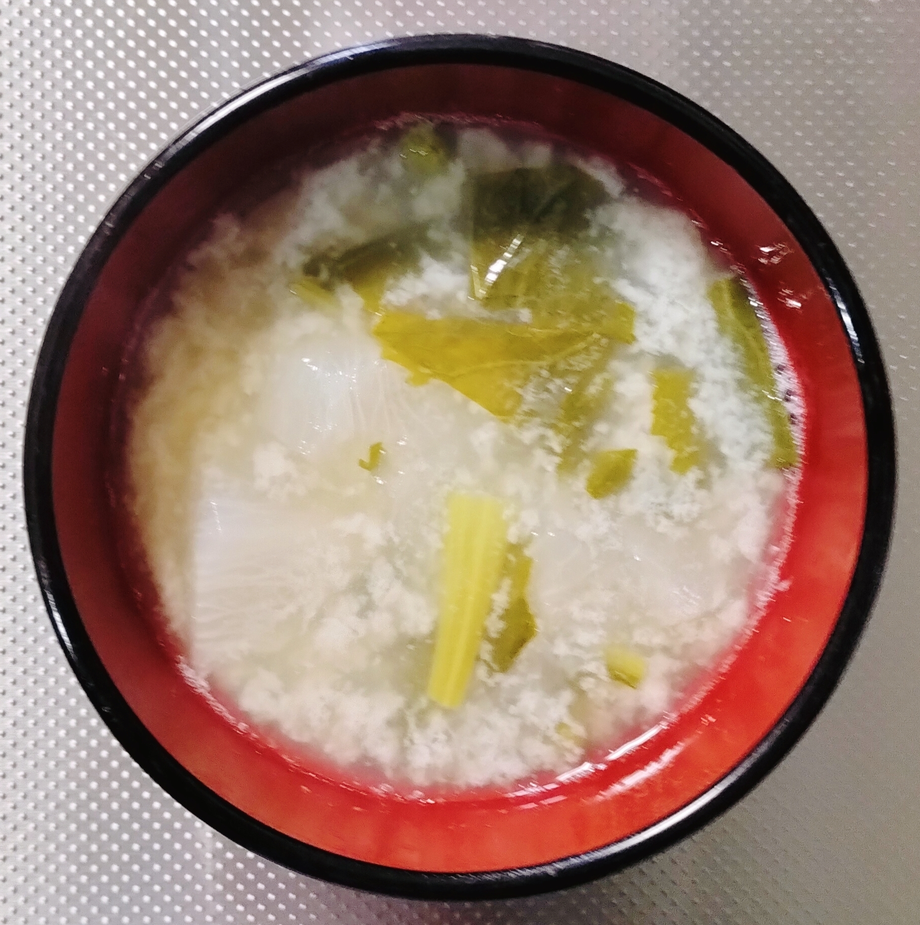 【シンプル♪】カブの豆乳スープ