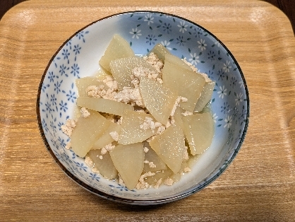 簡単☆豚ひき肉と大根の煮物