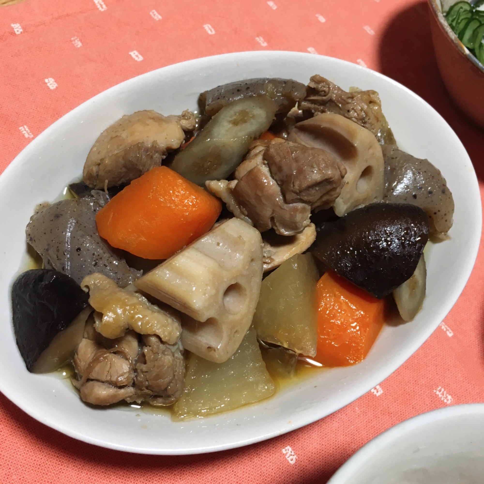 定番煮物！福岡の郷土料理☆がめ煮【筑前煮】