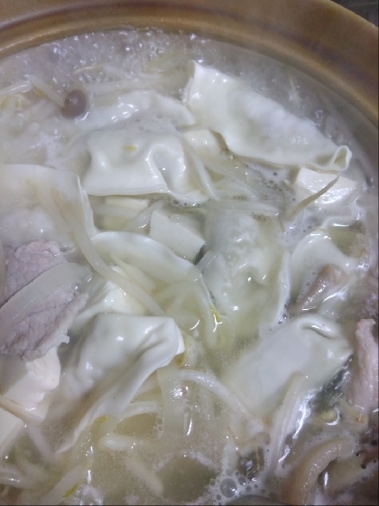 あっさり！水餃子鍋