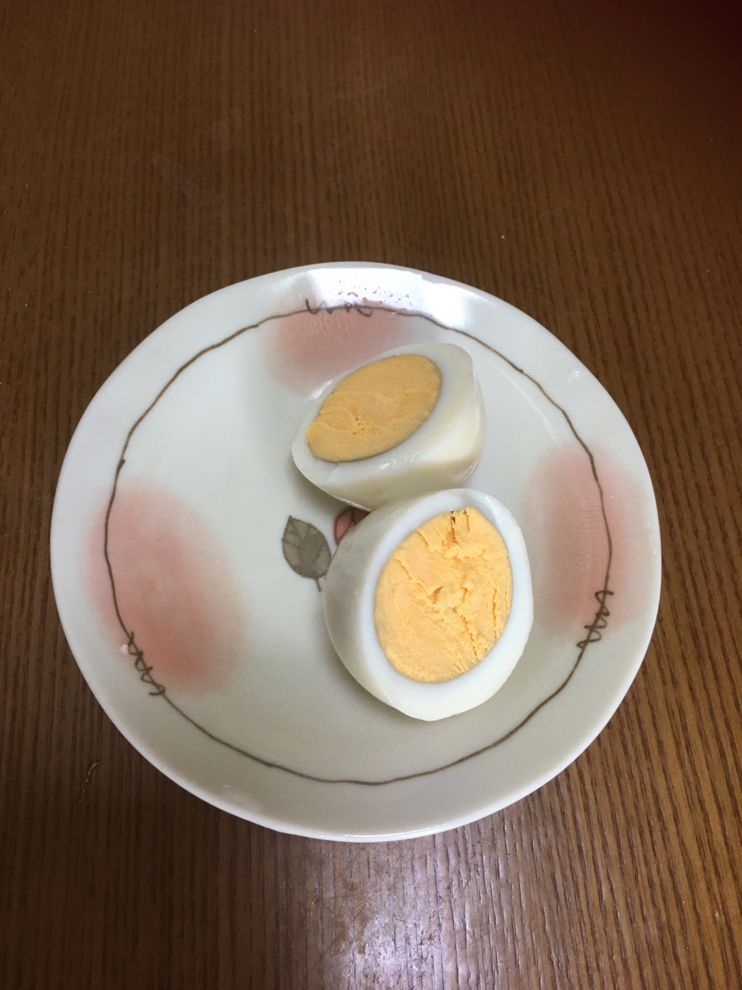 茹で卵の塩糀漬け