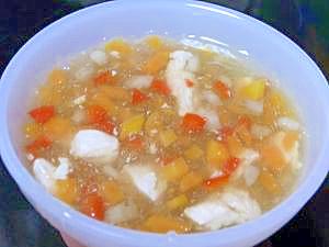 ビタミン野菜たっぷり☆根菜スープ